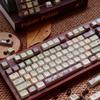 Matcha Flavor Sticker Theme Keycap Xda Cherry Pbt Five-Sided Thermal Sublimation 136Keys Keycap Set