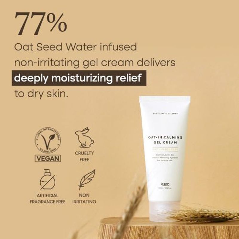 [Purito Seoul] *TIMEDEAL* *renewal* Oat-in Calming Gel Cream 100ml