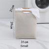 Waterproof Laundry Basket Cotton Linen Dirty Clothes Baskets Organizer Foldable Sundries Storage Bag Foldabling