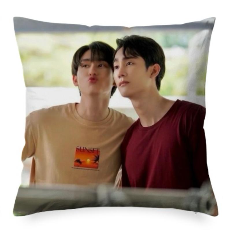 Perthsanta Juniormark Forcebook Double-Sided Printing Pillowcase Thai Tv Perfect 10 Liners Home Sofa Car Decor Cushion Cover