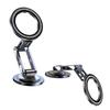 Adhesive Phone Holder Car Dashboard Mount Magnetic Foldable Stand 360 Degree Rotating Cellphone Holder Stand