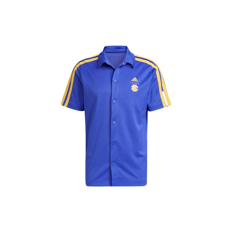 Футболка Adidas x Hoops Summer Eric Emanuel в полоску H48542 L