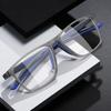 Trendy Vintage Presbyopia Glasses Square Frame Far Sight Reading Glasses for Men Women Fashion Sports Eyewear Diopter