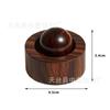 Sandalwood Color Round Car and Bedroom Diffuser, Square Ornament, Long-Lasting Scent for Bedside