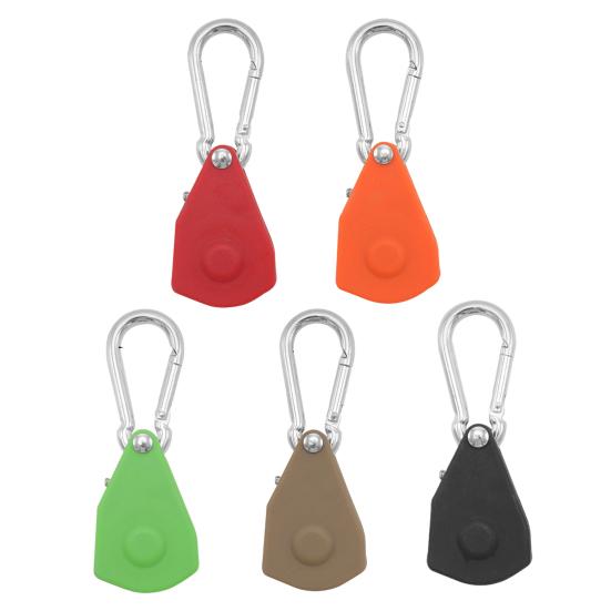 Venkovní kladka Přezka lana Silná nosnost Vysoká stabilita Kompaktní velikost Přenosný nastavovač kabelu Přezka věšáku na lano Campingové potřeby