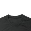 Li-Ning Plain Logo Minimalist Fashion Versatile Breathable Pullover Short Sleeve Casual Sports Suit Unisex suits Black YATW097-1