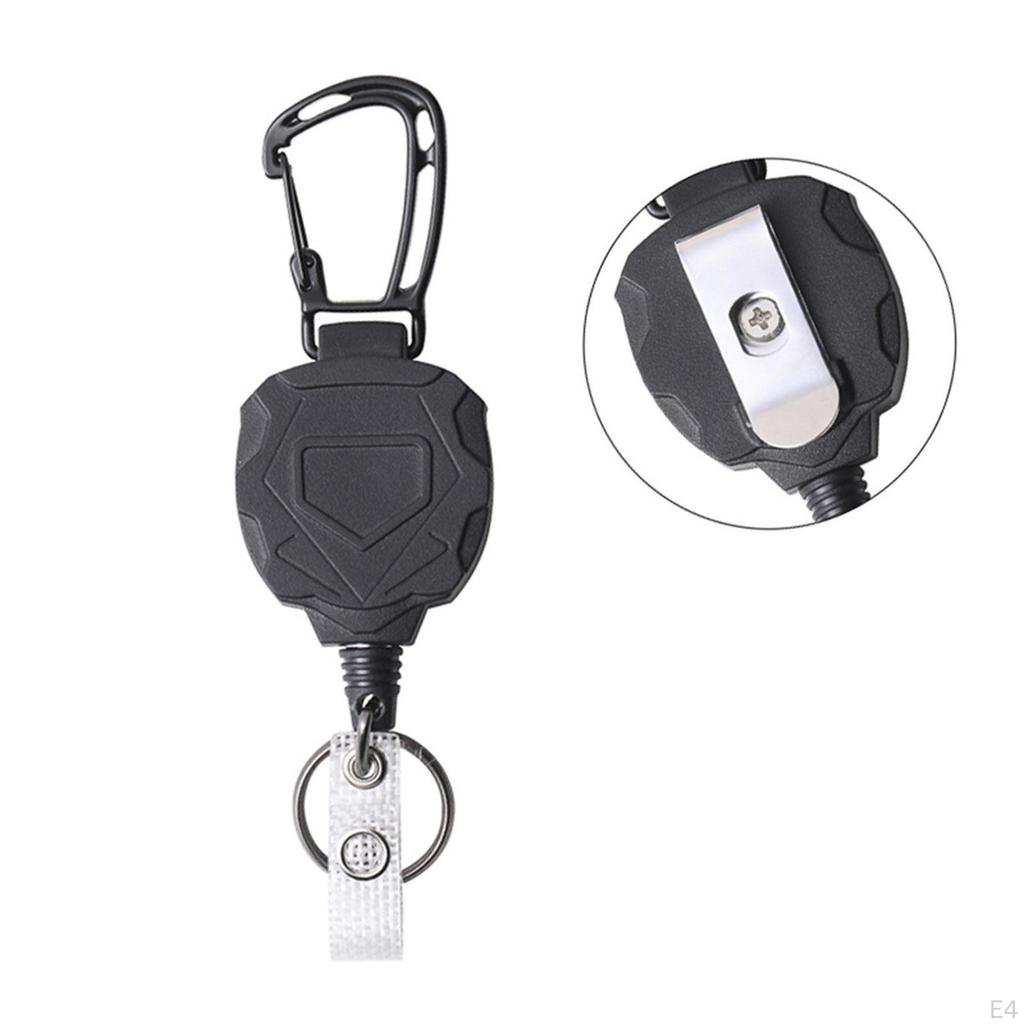 Retractable Keychain with Phone Tether ,ID Key Chain,