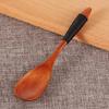 8cm Wooden Wood Spoon Soup Teaspoon Catering Kitchen Cooking Utensil Tool Gift