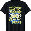 Gottes Kalender Sonne Mond und Sterne T-Shirt