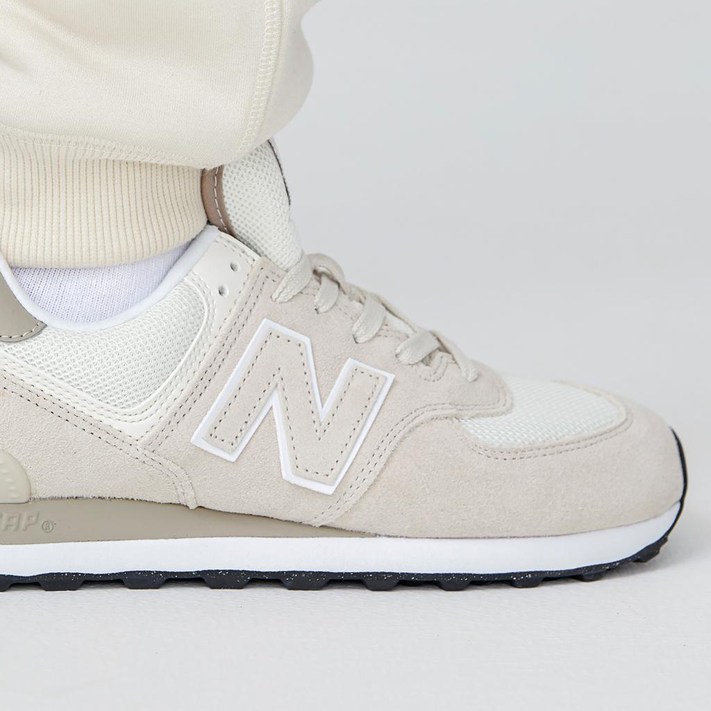 New Balance 574 Elfenbeinweiß Unisex Sneaker Creme Beige U574SE2