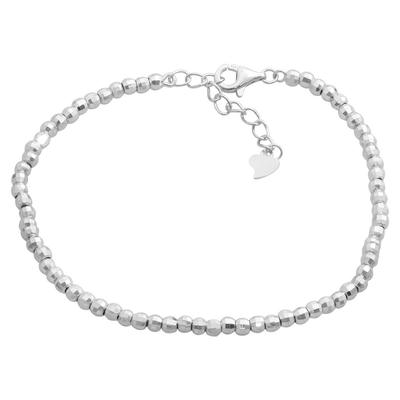 Silver Bracelet Without Stones, Product Weight 4.5 G (2182979)