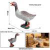 Realistic Farm Animal Models: Big Yellow Duck, Rooster, Turkey, Goose, and Swan