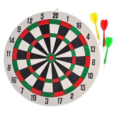 Tabuleiro de Dardos de Espuma Dupla Face & Conjunto de Jogo de Dardos Perfeito para Man Cave Sala de Jogos Decoração Infantil