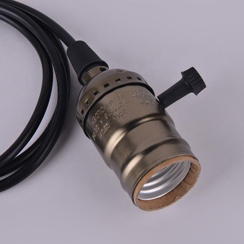 Edison Vintage Pendelleuchte aus Aluminium mit E27 Schraubsockel