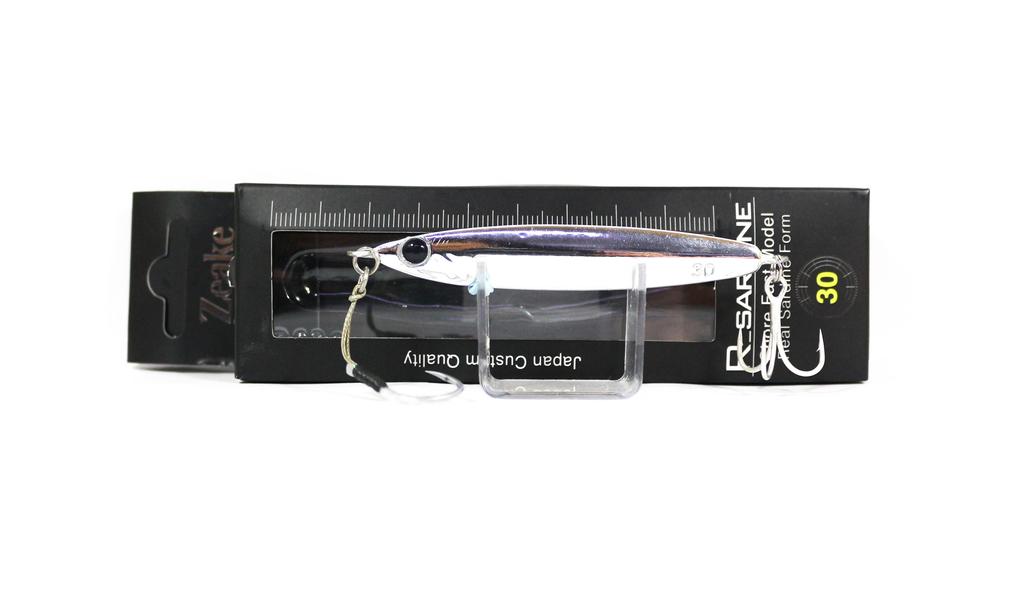 Leurre Métal Zeake R Sardine 30g – 75mm, Couleur 006, Pour Pêche En Mer, Neuf