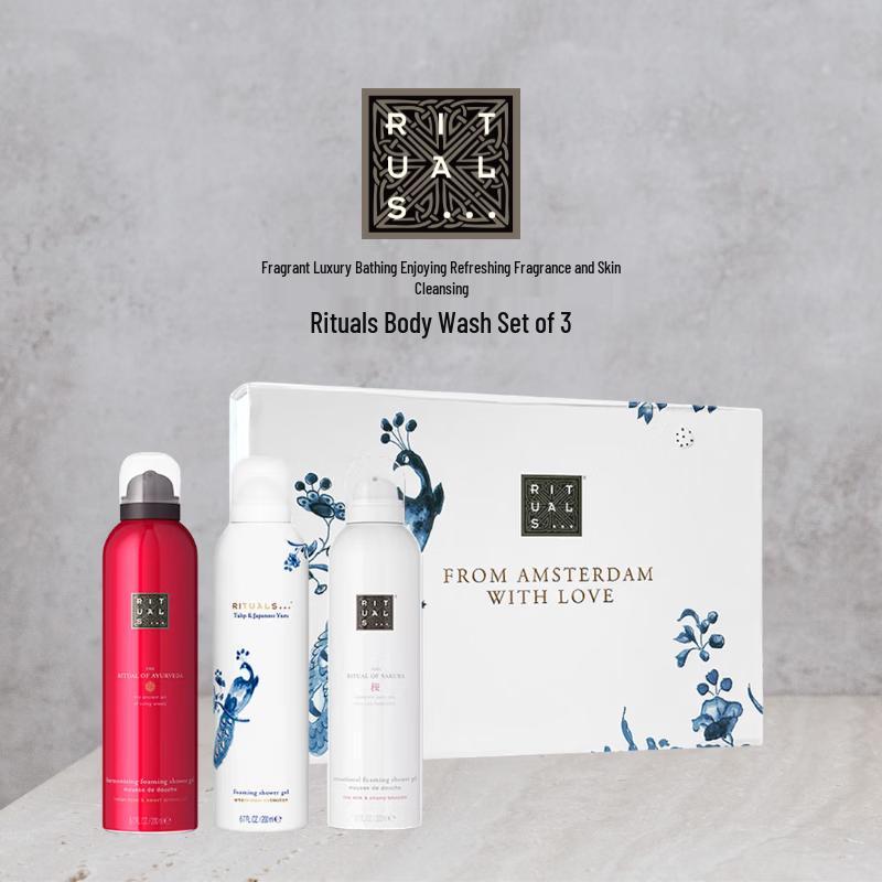 Rituals Foaming Shower Gel Trio Set