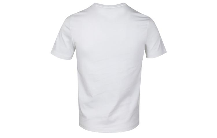 Nike T Shirts Men's White Crew Neck Moderate Straight Fit CK2784-100