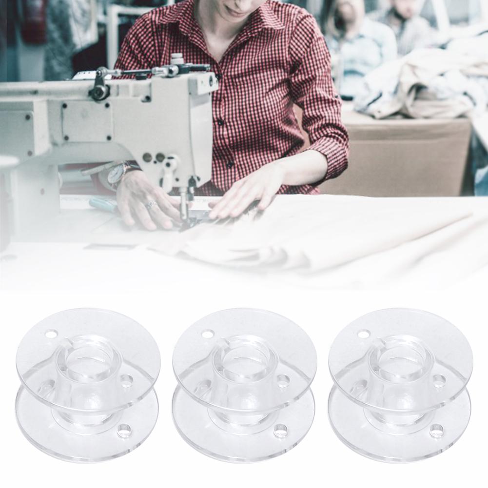 100 Stück Spulen Hochwertiger Kunststoff Multifunktionales Nähmaschinenzubehör