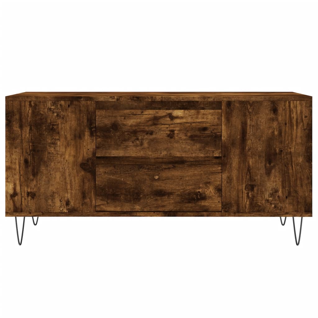  Coffee Table, Smoked Oak, 102x44.5x50 Cm