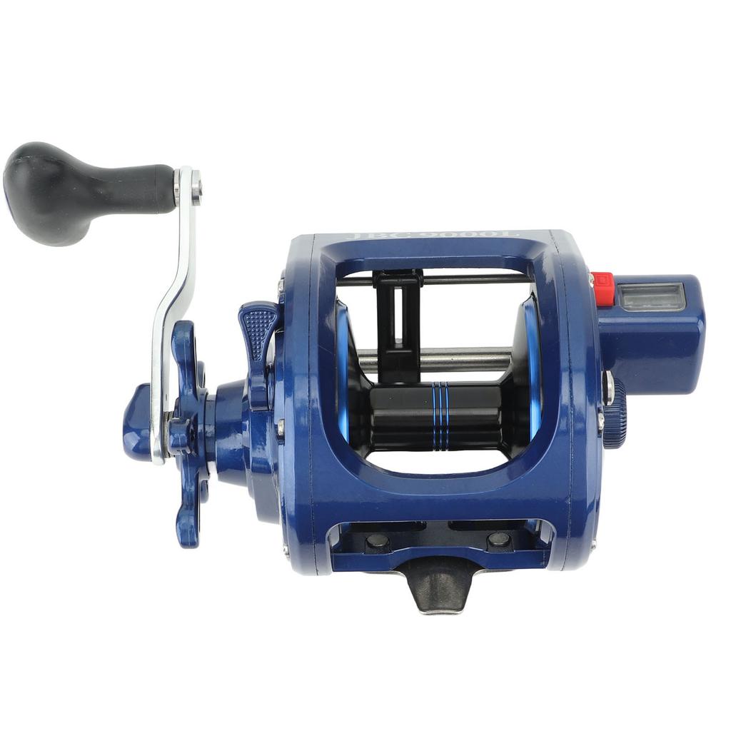 Baitcasting Fishing Reel Round Baitcaster Reel Smooth Powerful Saltwater Inshore Surf Trolling Reel JBC9000L