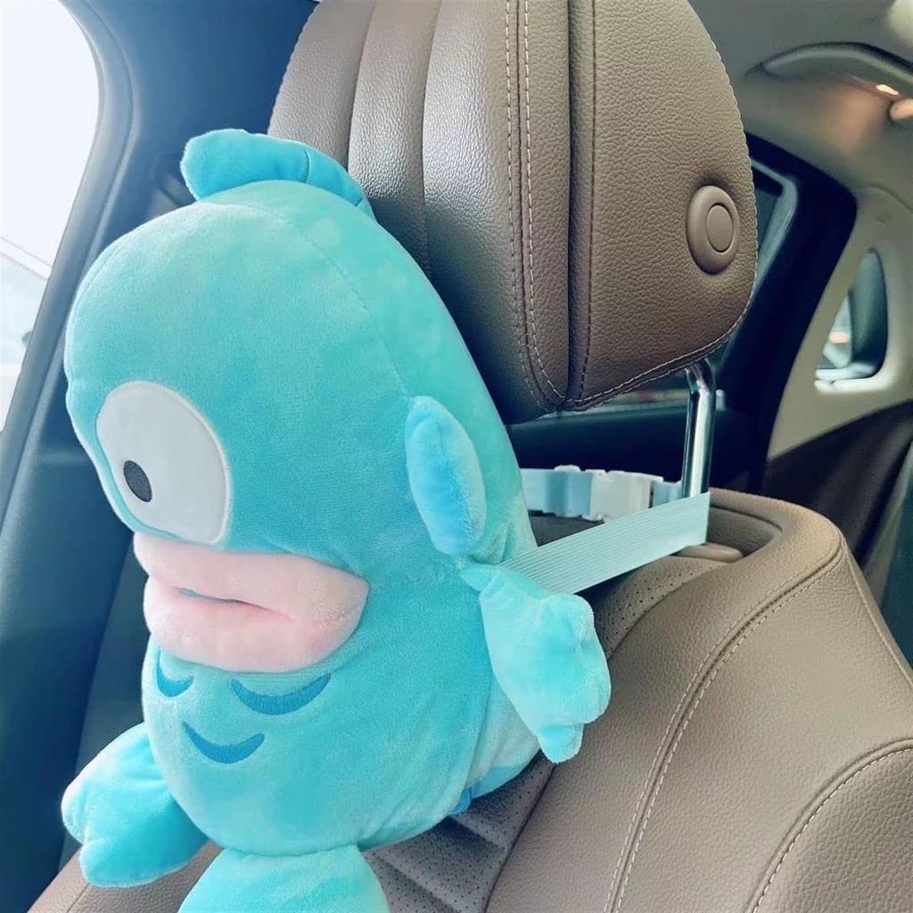 Hangyodon Tissue Tissue Tissue Stuffed Cute Character Goods Case, Cover, Holder, Toy, Car, Hanging, Fluffy, Popular, (Hangyodon)