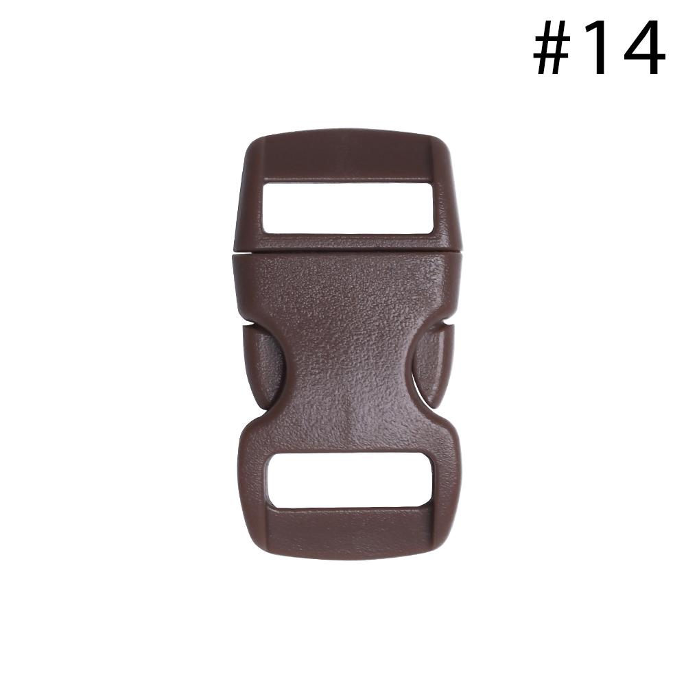 Kunststoff 3/8" 10mm Paracord Armband Zubehör Gurtband Outdoor Werkzeug Hundehalsband Riemen Camp Tasche Teile Seitenverschluss