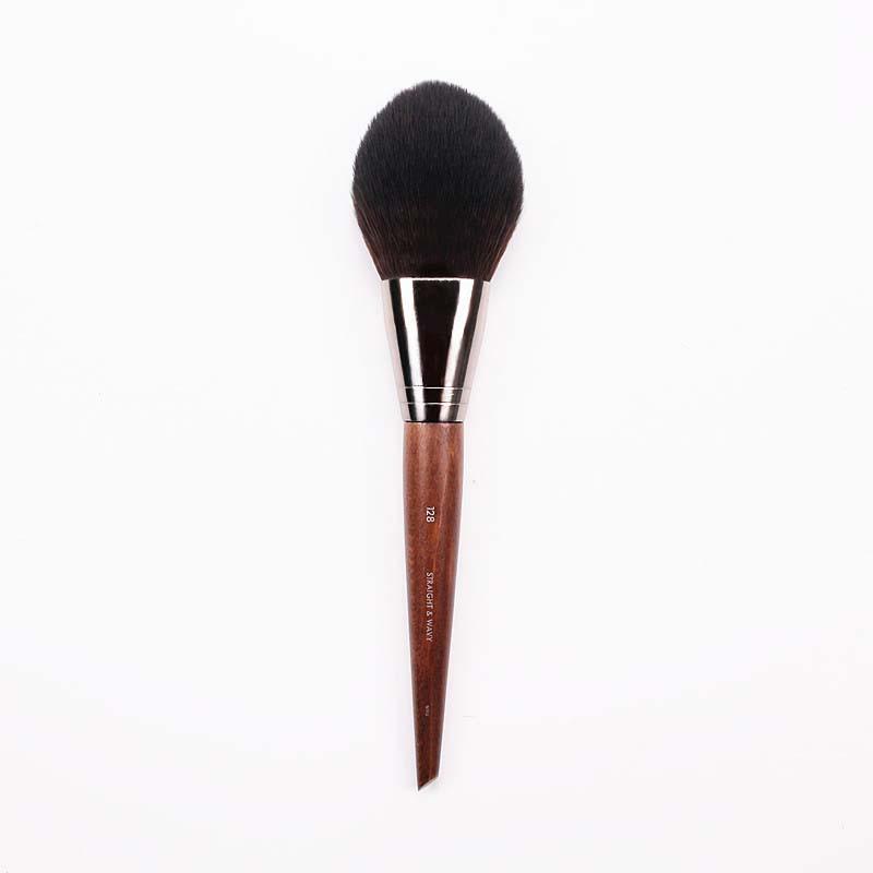 Soft Bristle Professional Makeup Brush Set: Blush, Eyeshadow, Powder & Single Piece Brush.