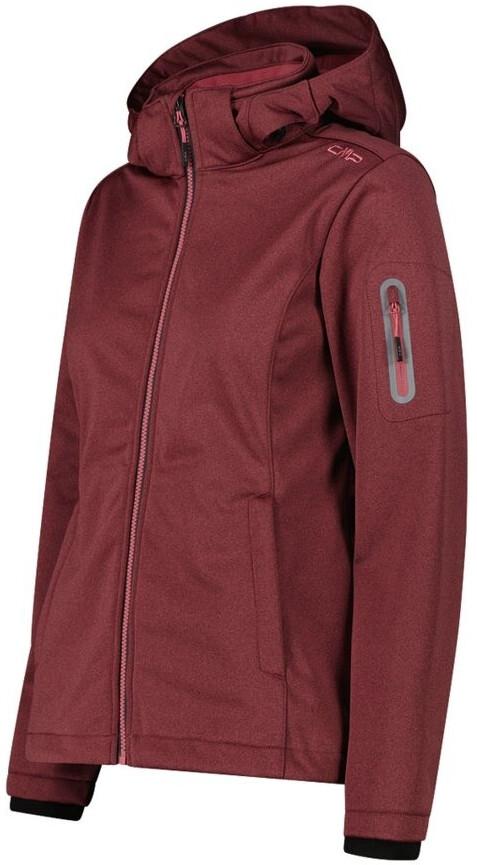 CMP Softshell Jacket Zip Hood Women (39A5006M) Woman (39A5006M) Peony Mel