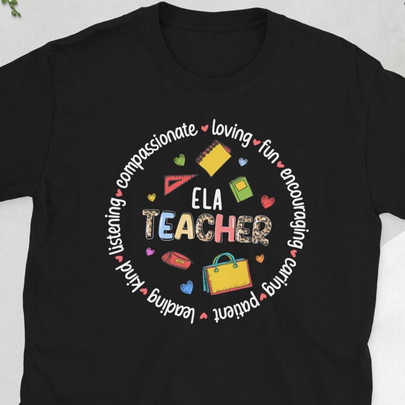 Ela Teacher Best English Language Arts T Shirt