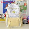 Cartoon Schmetterlingsknoten Rucksack für Mädchen Mit Großer Kapazität Und Druckmuster