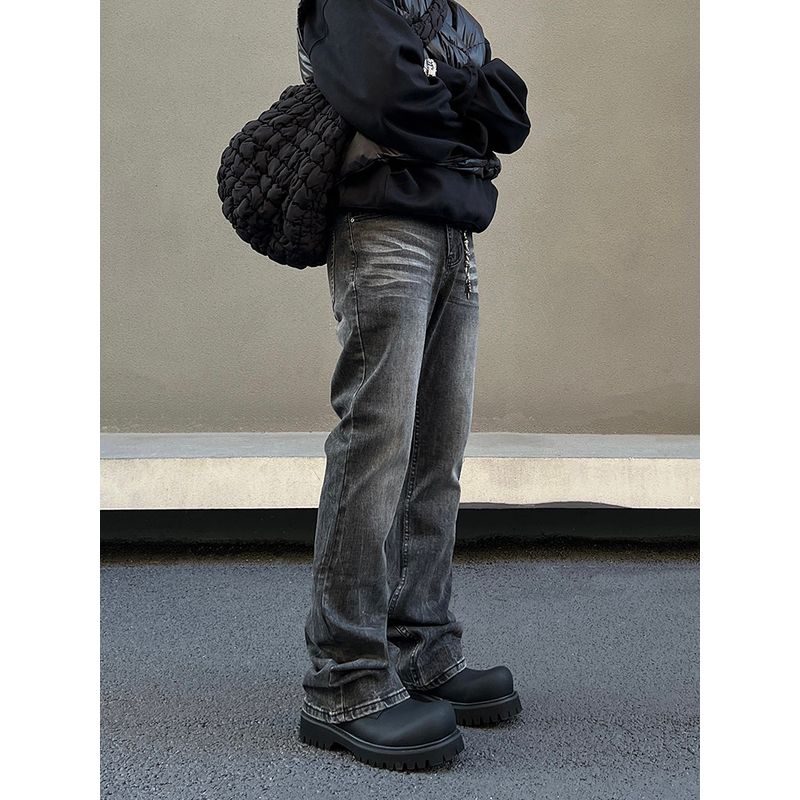 Blaexit High Street Washed Black Micro-Pull Denim