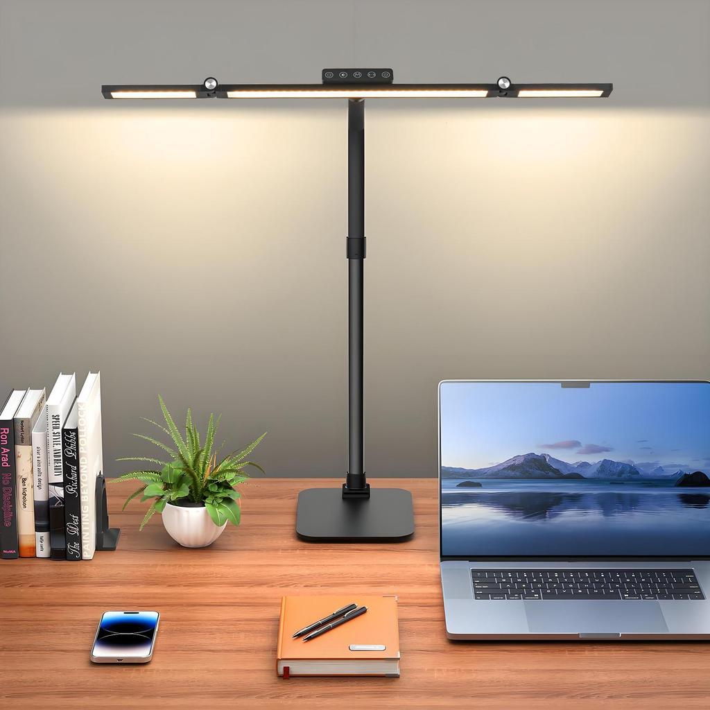 Eye protection desk lamp desktop folding LED desk lamp gooseneck clip study reading lamp