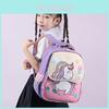 Adorable Kids School Backpack With Cute Cartoon Design And Lightweight Large Capacity For Boys And Girls