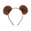 Chipmunks Ears Headbanding Plushing Bears Ear Decorate Girl Headgearing Elastics Designing Animals Themes Headbands Makeuping Headgear