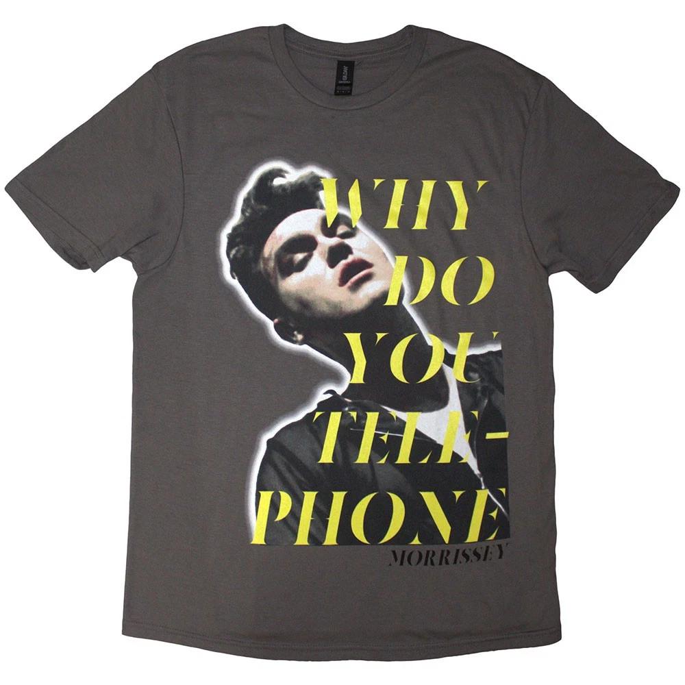 Morrissey Why Do You Telephone T Shirt XL