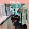 Cozy Cat Plush Handbags Single Shoulder Crossbody Bag Decoration Gifts Kids