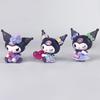 Kuromi Lucky Divination Pvc Collectible With Heart Candy Design For Gift And Decor