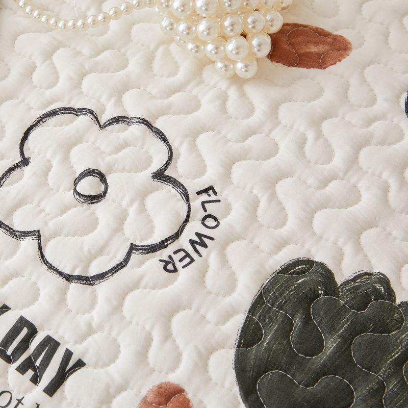 All Cotton Minimalist Sofa Cushion Four Seasons Universal Non-Slip Cushion Simple Modern Irregular Sofa Cover Cover Cloth