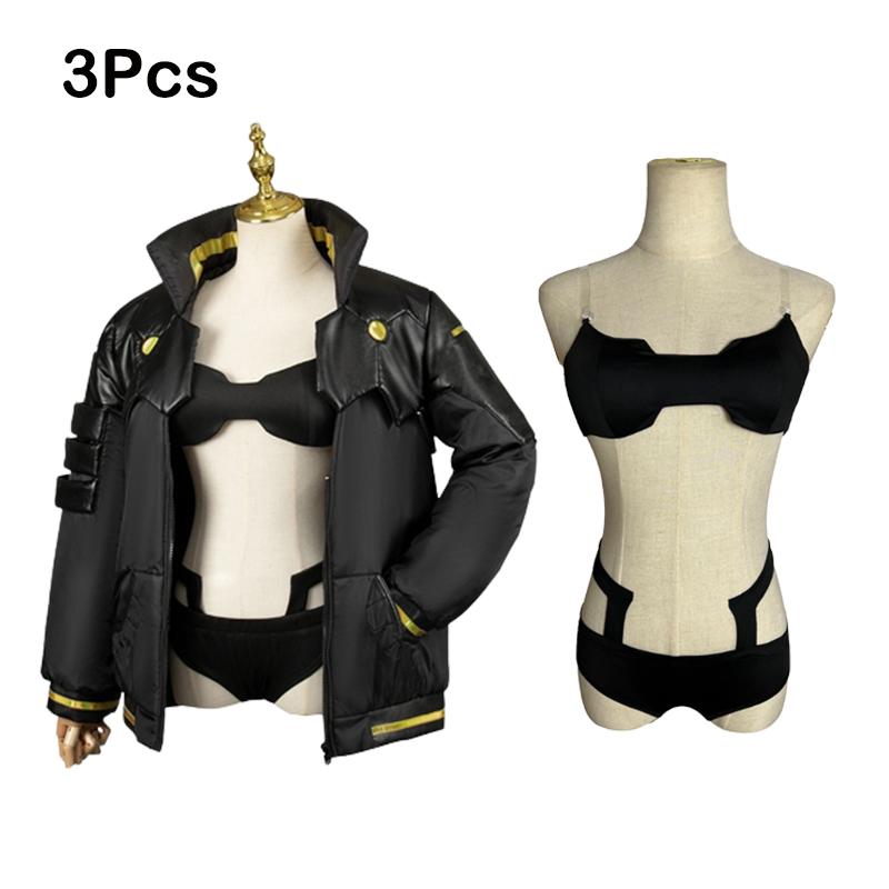 

Костюм для косплея Киберпанк: Бегущие по краю Ребекка Хэллоуин Комик-кон Вечеринка Маскарадный XL