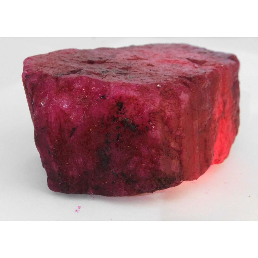 NATURAL Red RUBY Huge Rough 1555 Ct Earth Mined CERTIFIED Loose Gemstone AZQ-35