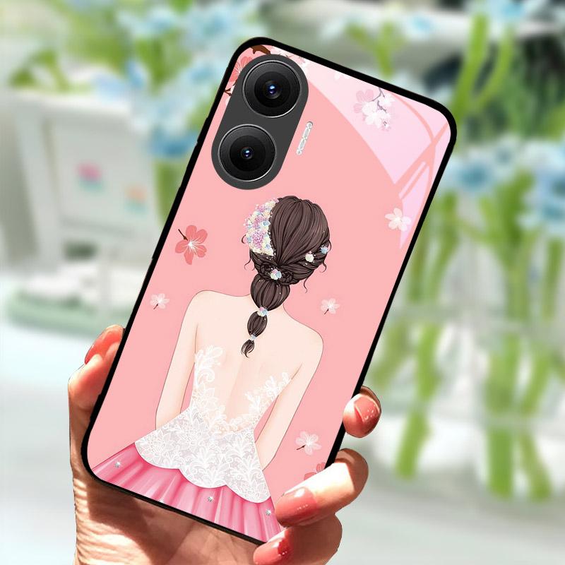 Для Xiaomi Poco F7 5G Чохол Захисне Скло Захист Камери Чохол для Телефону Для Pocophone Poco F 7 PocoF7 Задня Кришка Coque Fundas