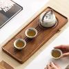 Walnut Wood Dry Bubble Tray Solid Wood Drainage Tea Tray Japanese Household Water Storage Dry Bubble Table Base Kung Fu Tea Set