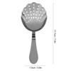 Ice Strainer 304 Stainless Steel Bar Cocktail Ice Drink Filter Bartending Accessory