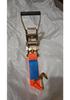 5cm Iron Frame Double Hook Polyester Cargo Strap - 12m Durable Tightening Rope