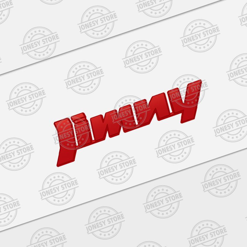 Auto Metal For Rhino Rhinoceros Logo Suzuki Jimny Car Body Rear Trunk Badge Decals Personality Three-Dimensional Sticker