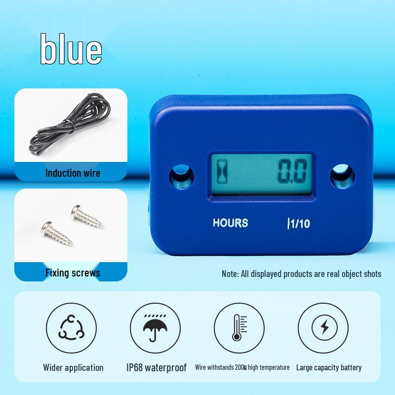 Motorcycle, Chainsaw, Lawnmower, ATV, Go-Kart Engine Hour Meter & Timer
