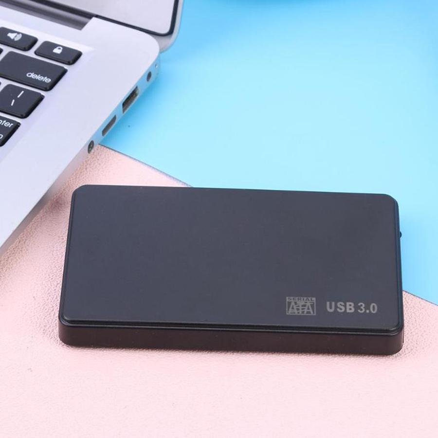 USB 3.0 SATA Externí pouzdro na pevný disk 2,5palcový kryt Caddy HDD SSD
