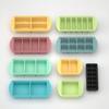 Silicone Freezer Tray with Lid 2/4 Cup Large Ice Cube Mold for Broth Soup Food Storage - Soup Cubes Freezer Container Mold 6
