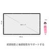 Projector Screen 200 Inch Size Portable Large Size Easy to Carry Movie Screen Outdoor Indoor Projection Conference Classroom Washable Foldable 169