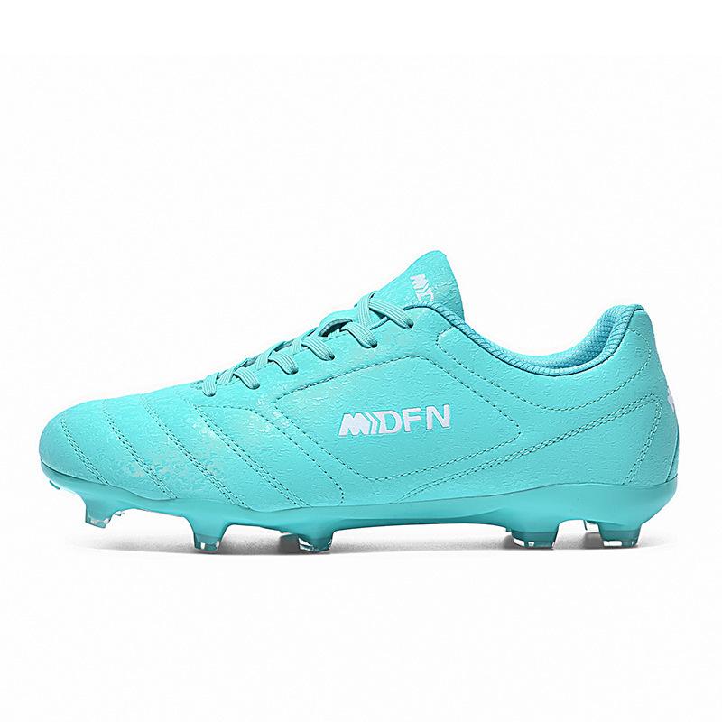 Low-top Football Shoes Tf Broken Nails Artificial Flat AG Nails Leather Feet Boys and Girls Children and Adolescents Students Training Shoes